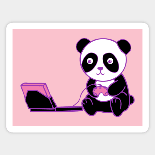 Gamer Panda Magnet